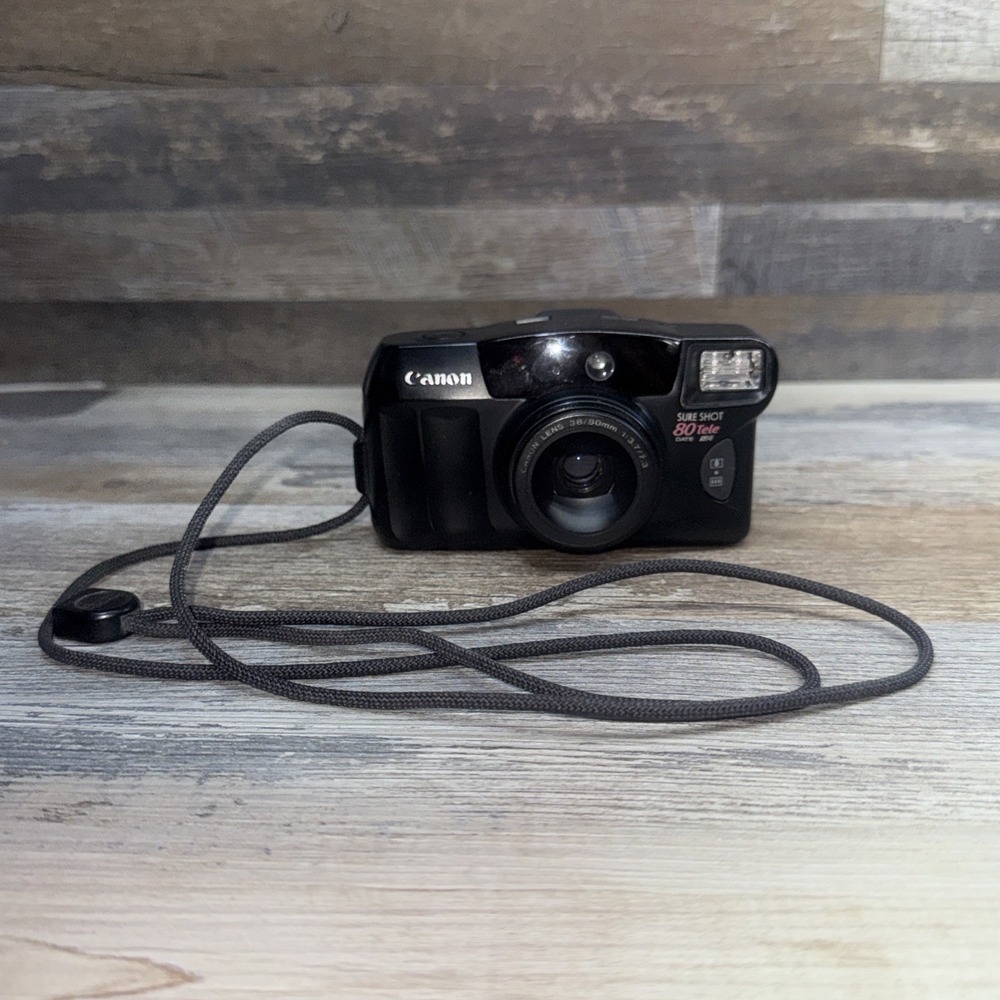 Canon Sure Shot 80 Tele S AF 35mm Point and Shoot Camera